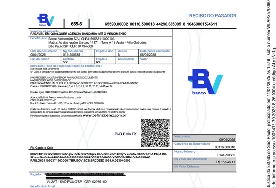 Documento do processo — Acordo judicial